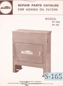 Sunnen-Sunnen PF-150 and PF-151, Hone Oil Filter Parts and Pictures Manual-PF-150-PF-151-01